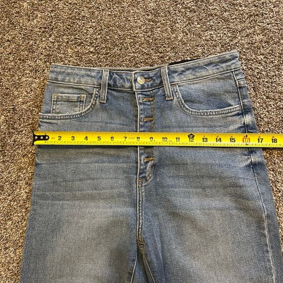 JUST BLACK DENIM Women's The Everything Straight Size 30 In Medium Denim - Picture 7 of 13